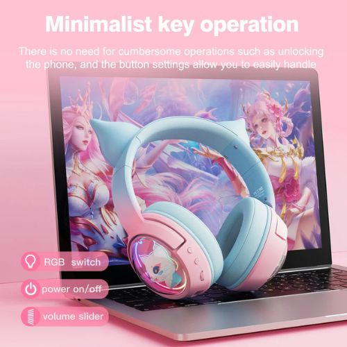 Onikuma B5 Gradient 3-Mode Headphones