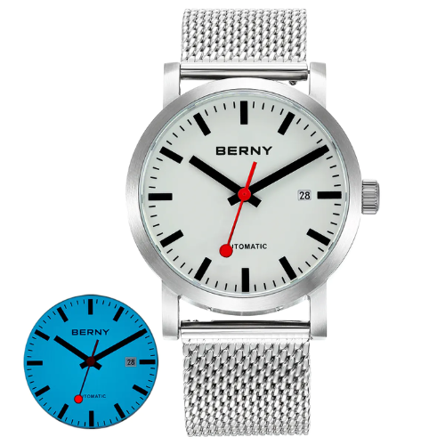 Men's Automatic Full-Lume Railroad Watch