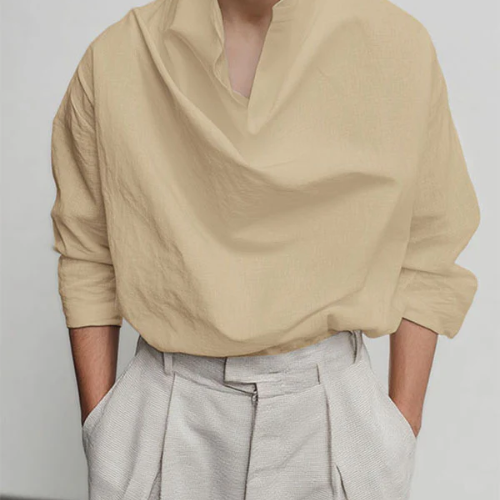 Men's Cowl Neck
