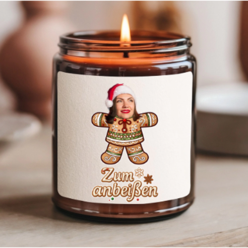 Personalized scented candle